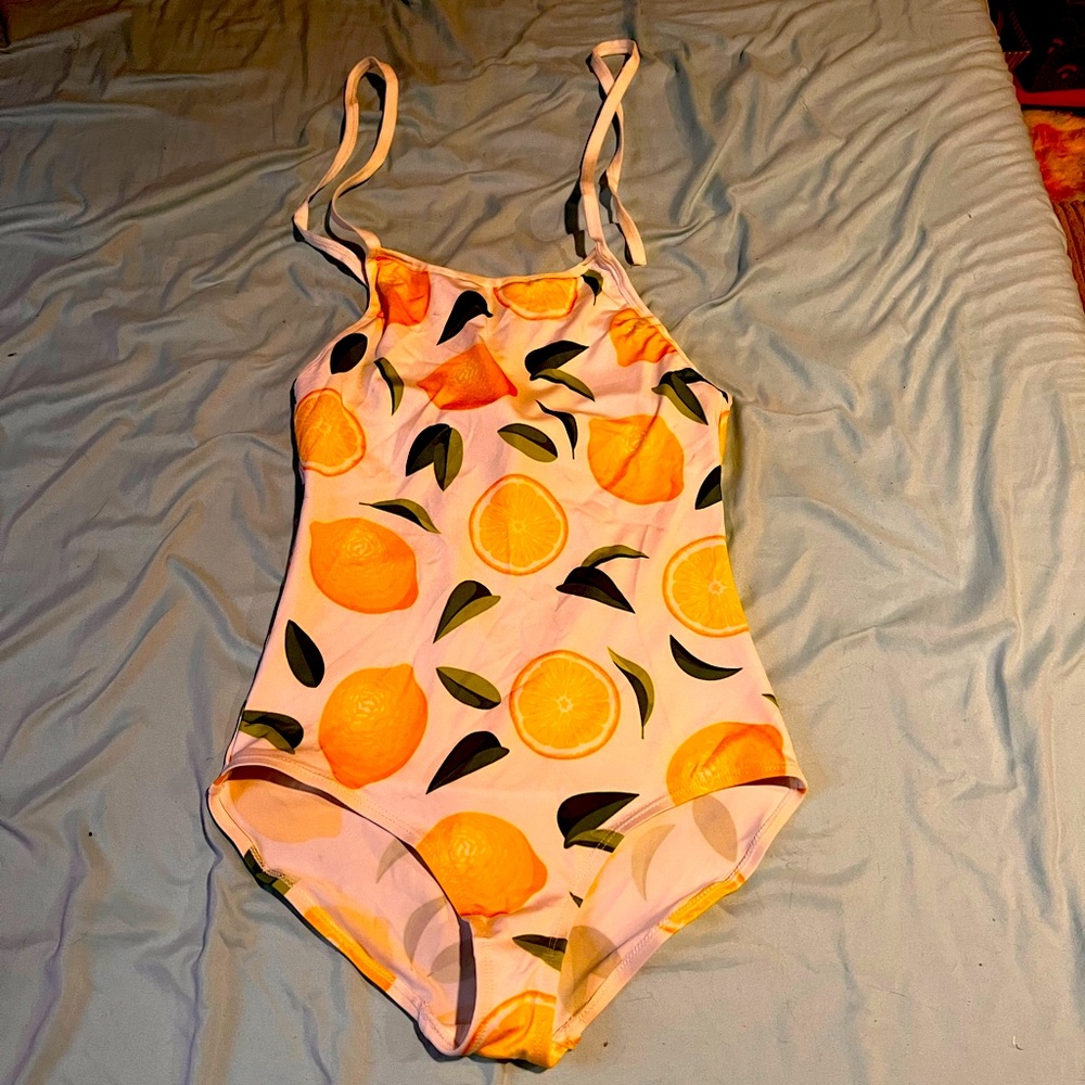 Women’s vintage style one piece bathing suit, brand new never worn